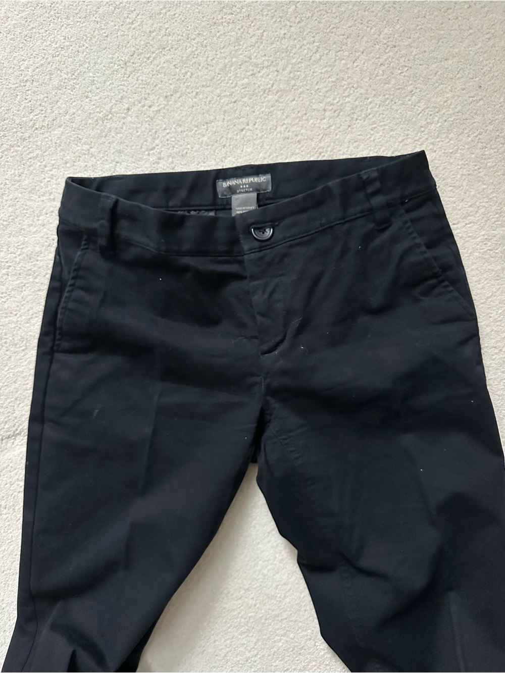 Banana Republic Black Women's Straight Leg Dress Pants
